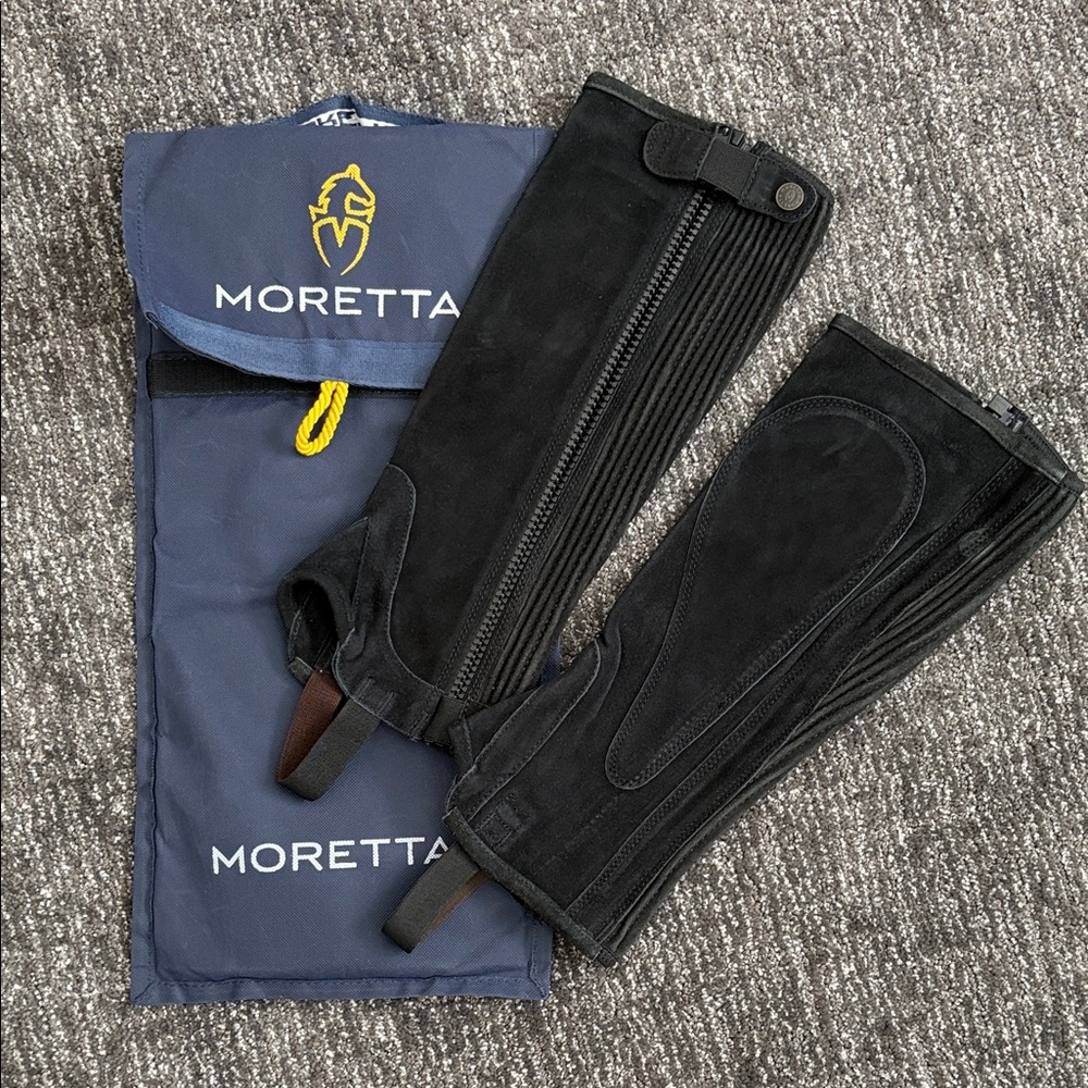 Moretta Suede Half Chaps